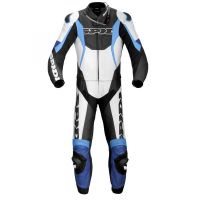 SPIDI Sport Warrior Touring Kétrészes Motoros Bőrruha Fekete-Fehér-Kék
